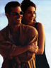 Stefano on beach with woman